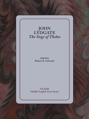 cover image of The Siege of Thebes